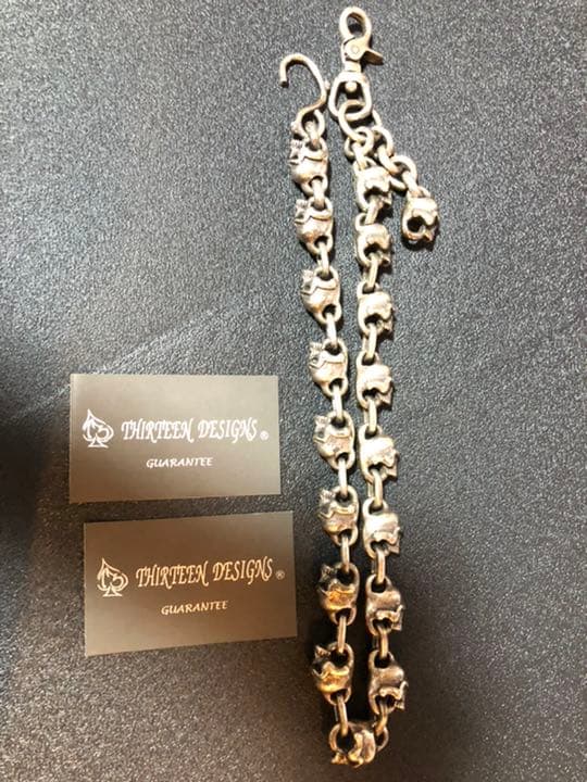 THIRTEENDESIGNS サーティーンデザインズ ウォレットチェーン 特注