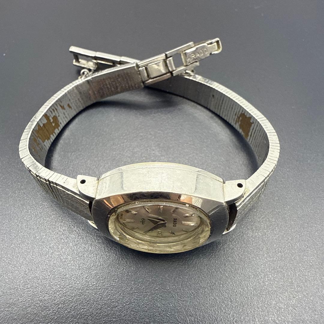 【中古品】 RADO ラドー エルフ 手巻き時計 レディース k14ＷＧ刻印
