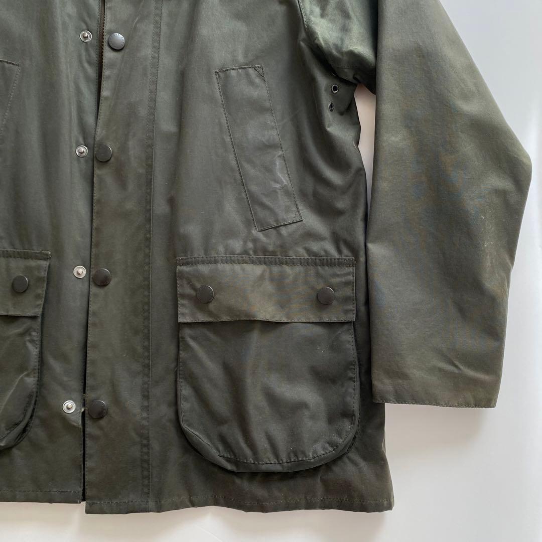 イギリス製 Barbour SL BEDALE 36 セージ ビデイル オイルド