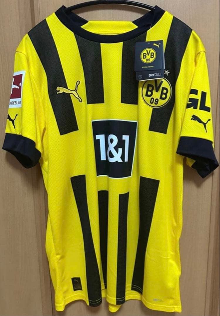 【正規品】22/23 ドルトムント　ベリンガム　ホームユニホーム