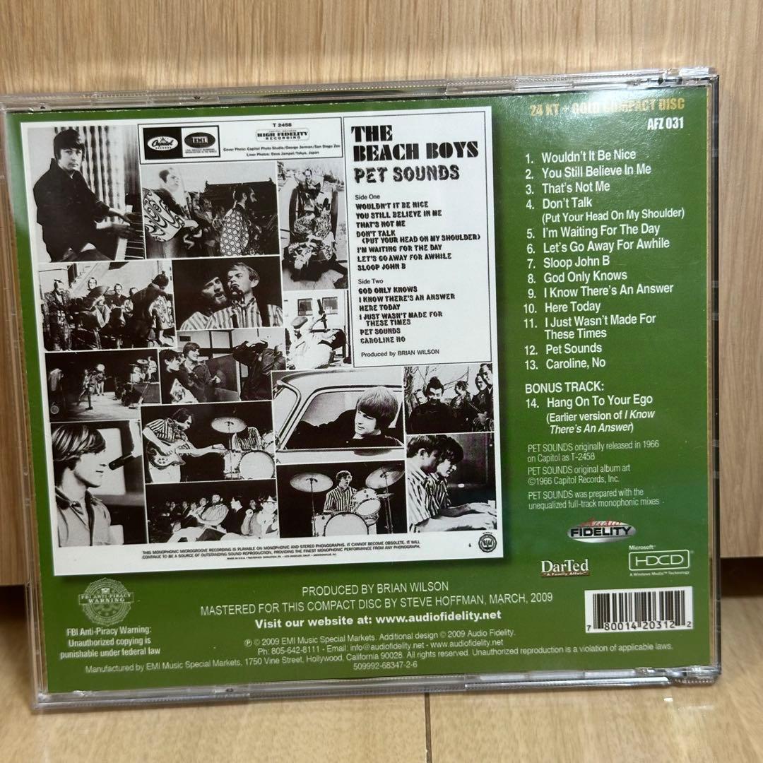 【高音質ゴールドCD】ビーチ・ボーイズペットサウンズブライアン・ウィルソン