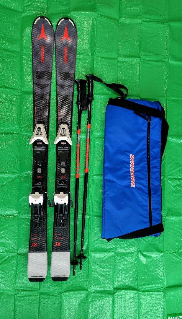 ATOMIC スキー板 120 ストック ケース付き　REDSTER JX