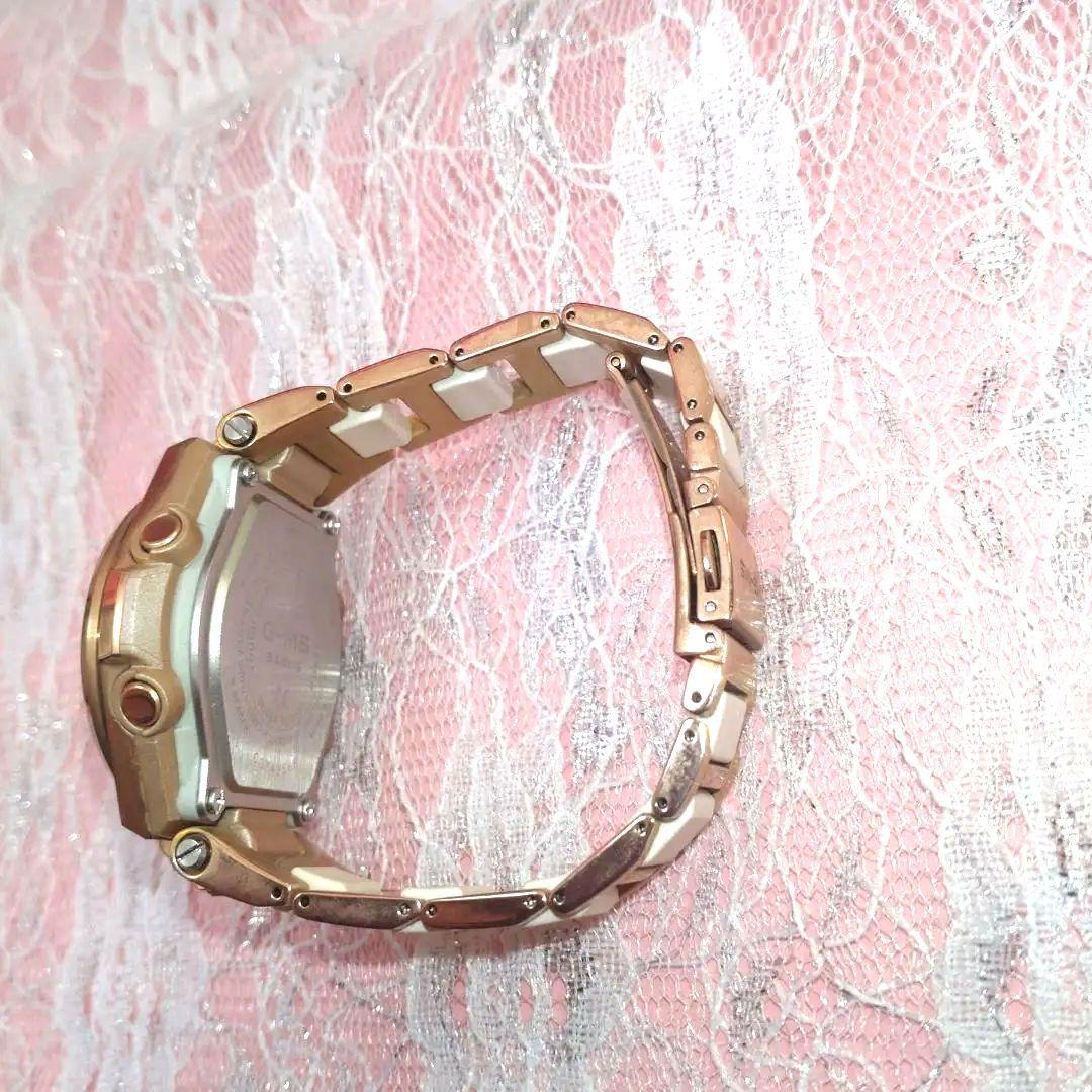 ✨稼働美品CASIO✨G-MS 電波ソーラーレディース腕時計MSG-W200CG