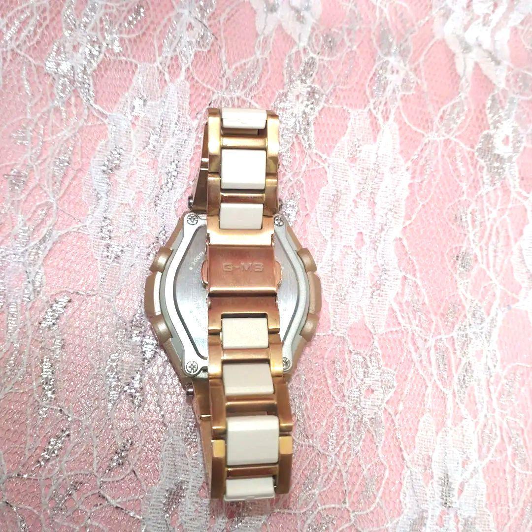 ✨稼働美品CASIO✨G-MS 電波ソーラーレディース腕時計MSG-W200CG