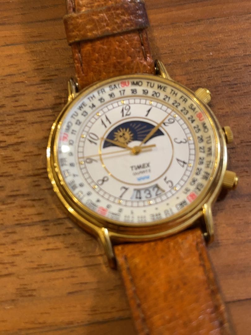 TIMEXタイメックス 364T CELL サン&ムーン トリプルカレンダー