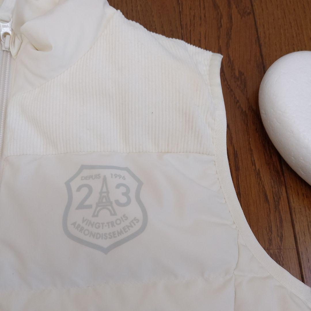 23区GOLF ゴルフウェア ダウンベスト　レディースサイズ M　白