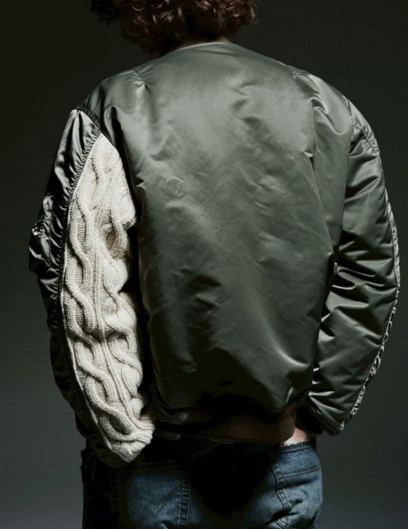 L 即発送 SEQUEL MA-1 SQ-25AW-JK-06 ジャケット