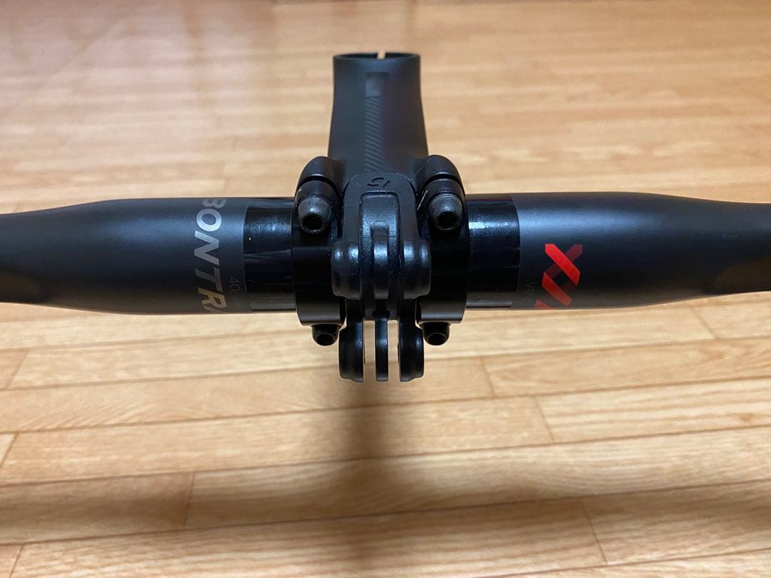 【美品】ボントレガーXXX VR-C カーボンハンドル ➕ PRO ステムセット