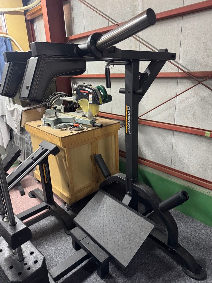 パワーテック レバレッジスクワット＆カーフ