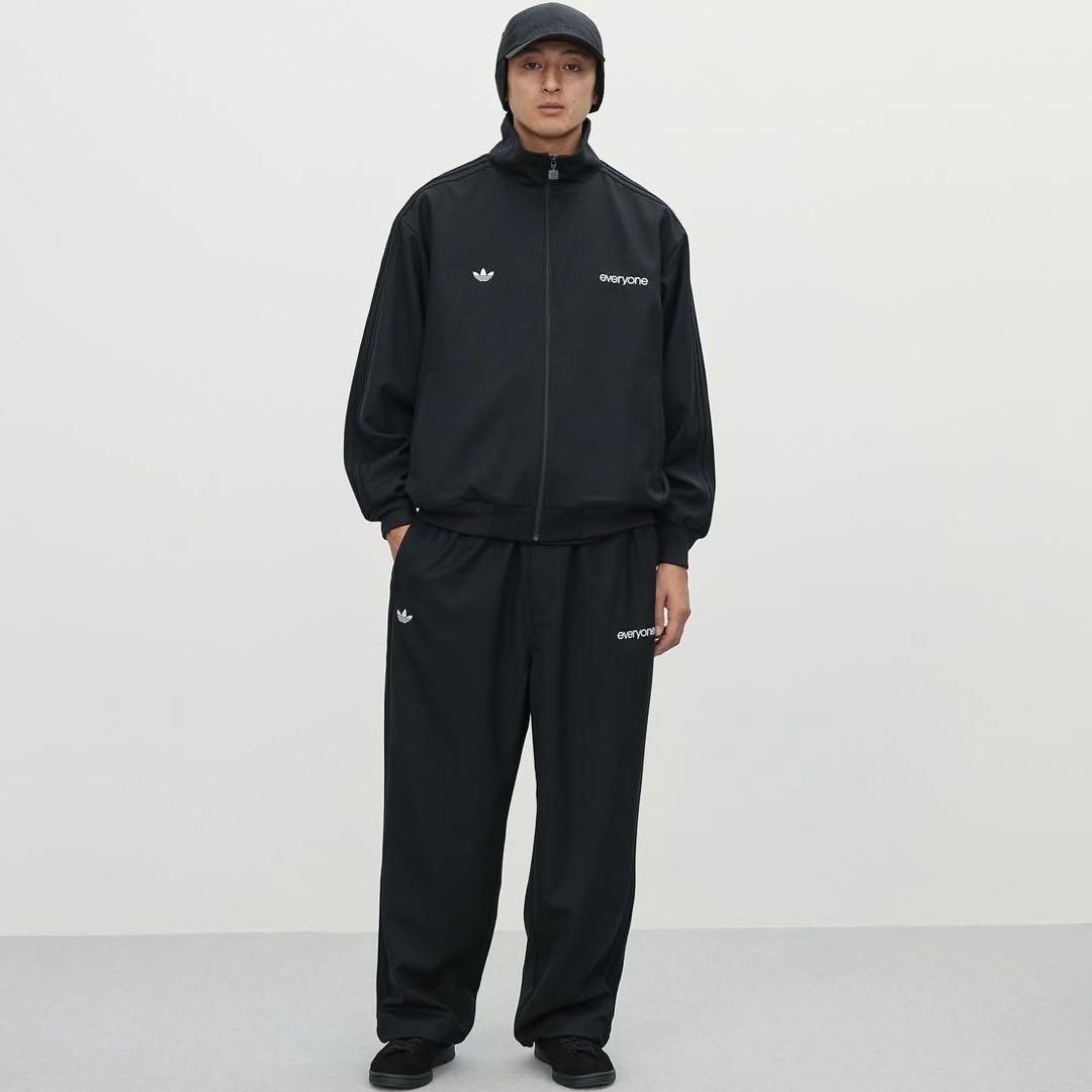 新品2XL⭐️adidas × everyone トラックパンツ ブラック