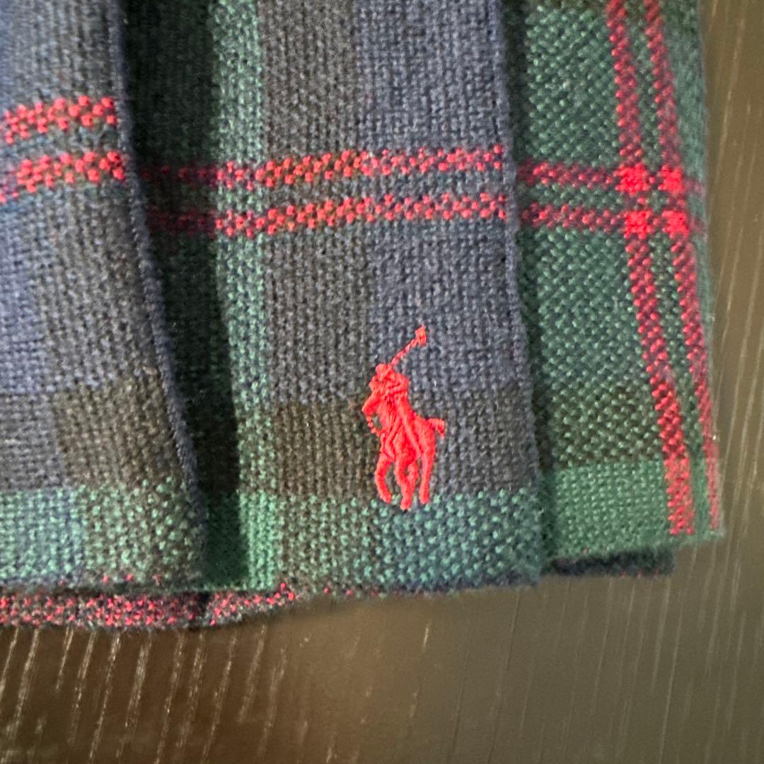 専用です。 ラルフローレン　ウールプリーツスカートS/M　7〜10歳