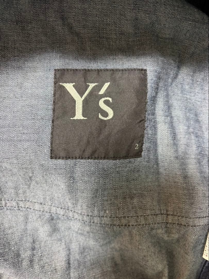 Y's LONG JACKET YZ-J03-006 インディゴ