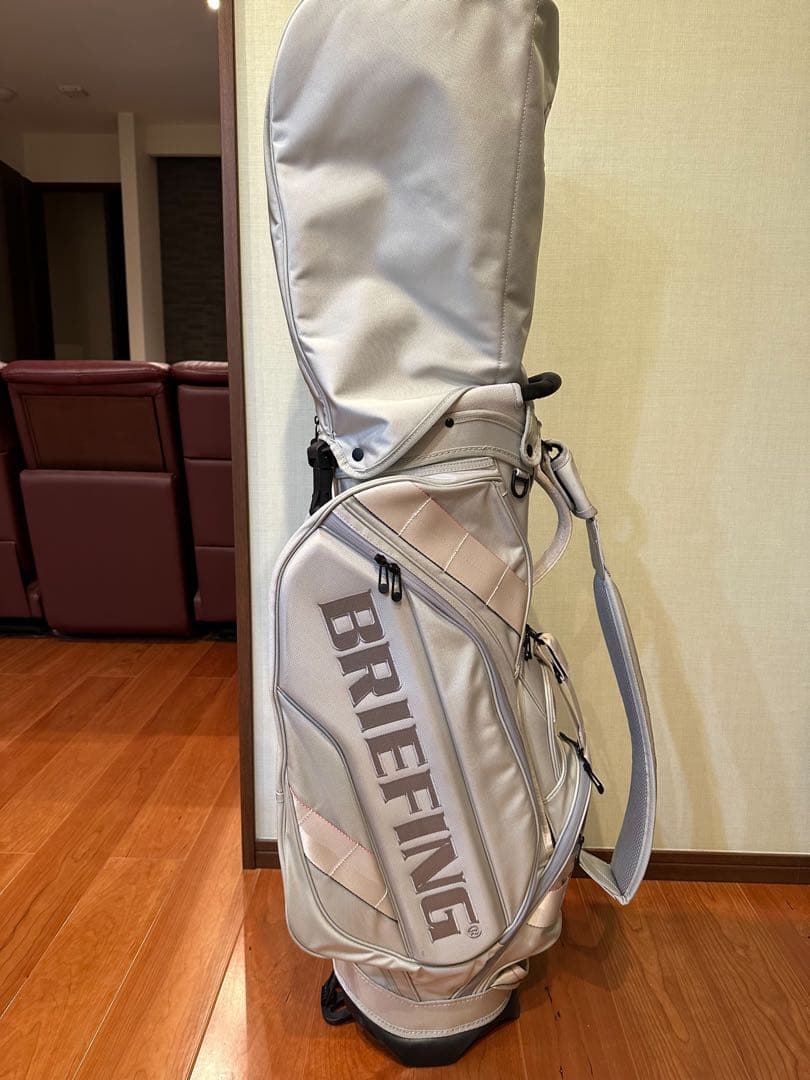 BRIEFING キャディバッグ シルバー