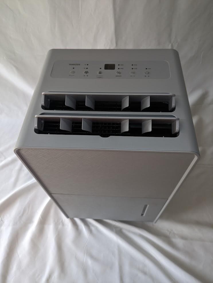 山善 除湿機 コンプレッサー式 6.0L ライトグレー EDC-H60(LGR)