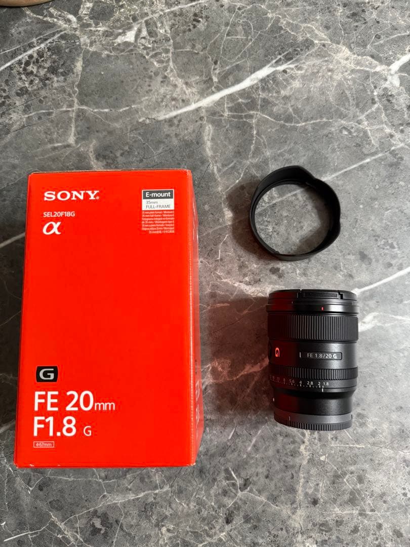 【美品】ソニー SONY FE 20mm F1.8 G SEL20F18G