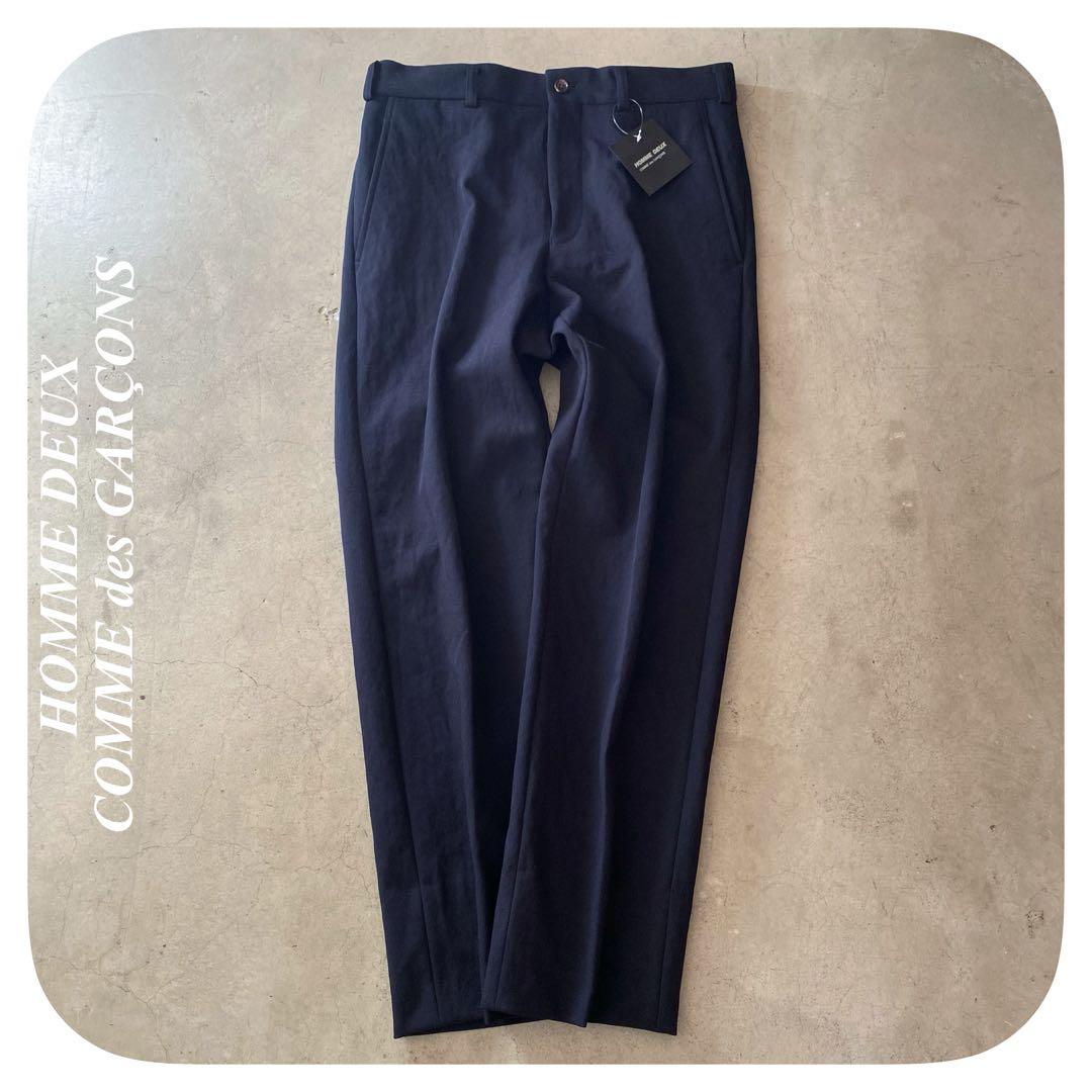 コムデギャルソンオムドゥ HOMME DEUX センタープレス スラックス