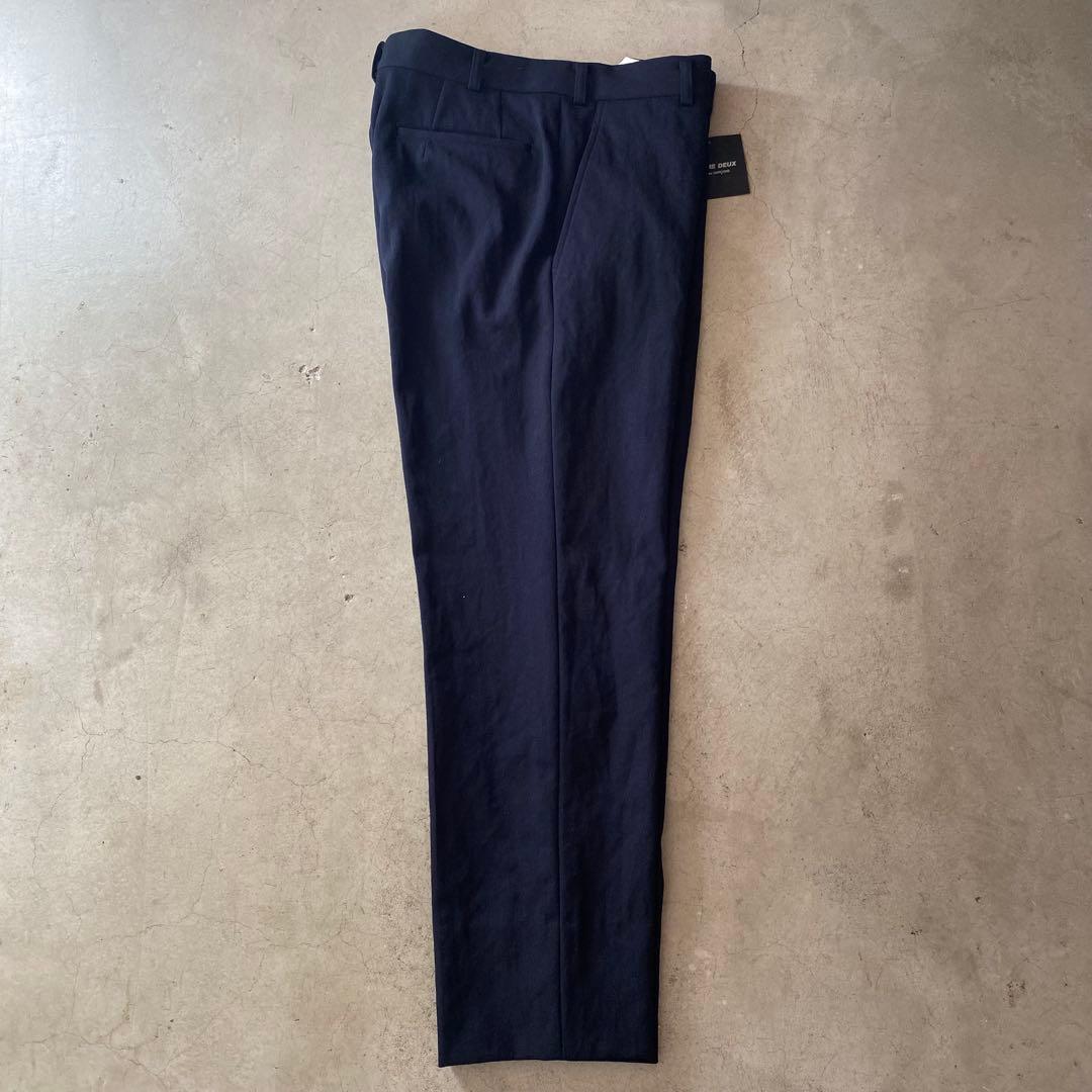 コムデギャルソンオムドゥ HOMME DEUX センタープレス スラックス