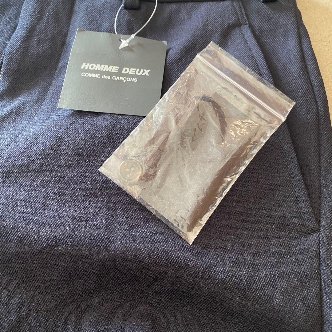 コムデギャルソンオムドゥ HOMME DEUX センタープレス スラックス