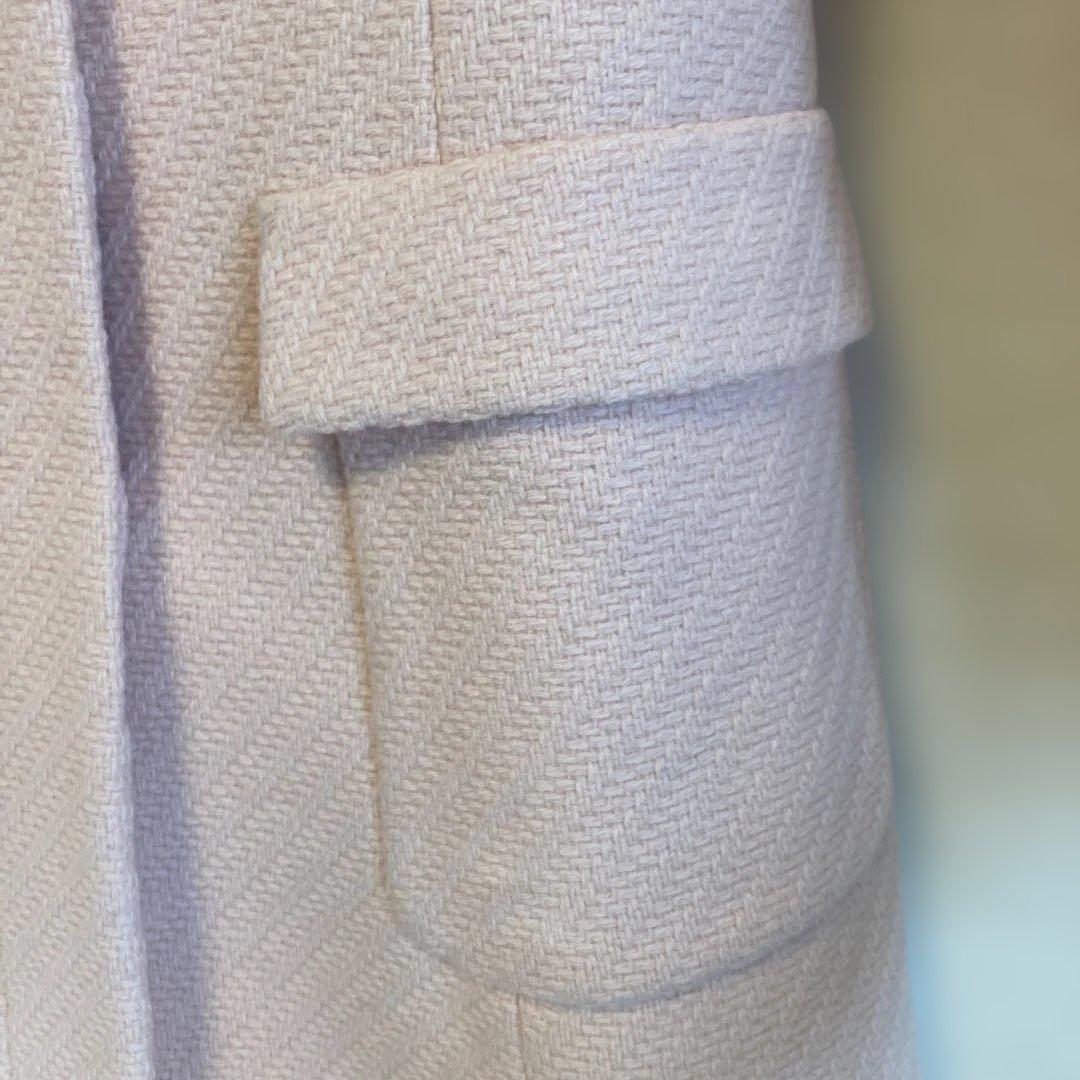 ハロッズ　フォックスファーウールコート