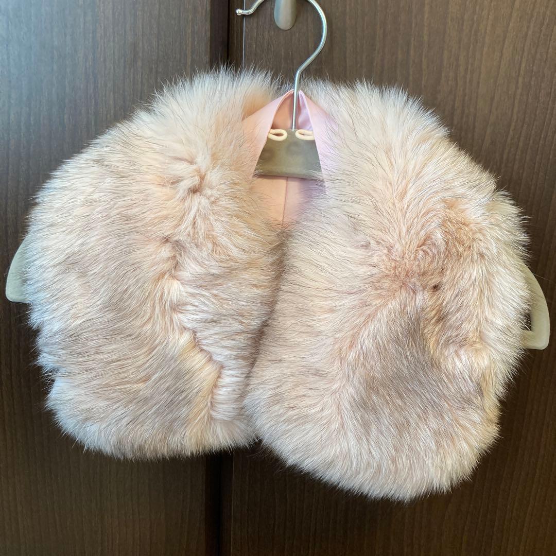 ハロッズ　フォックスファーウールコート