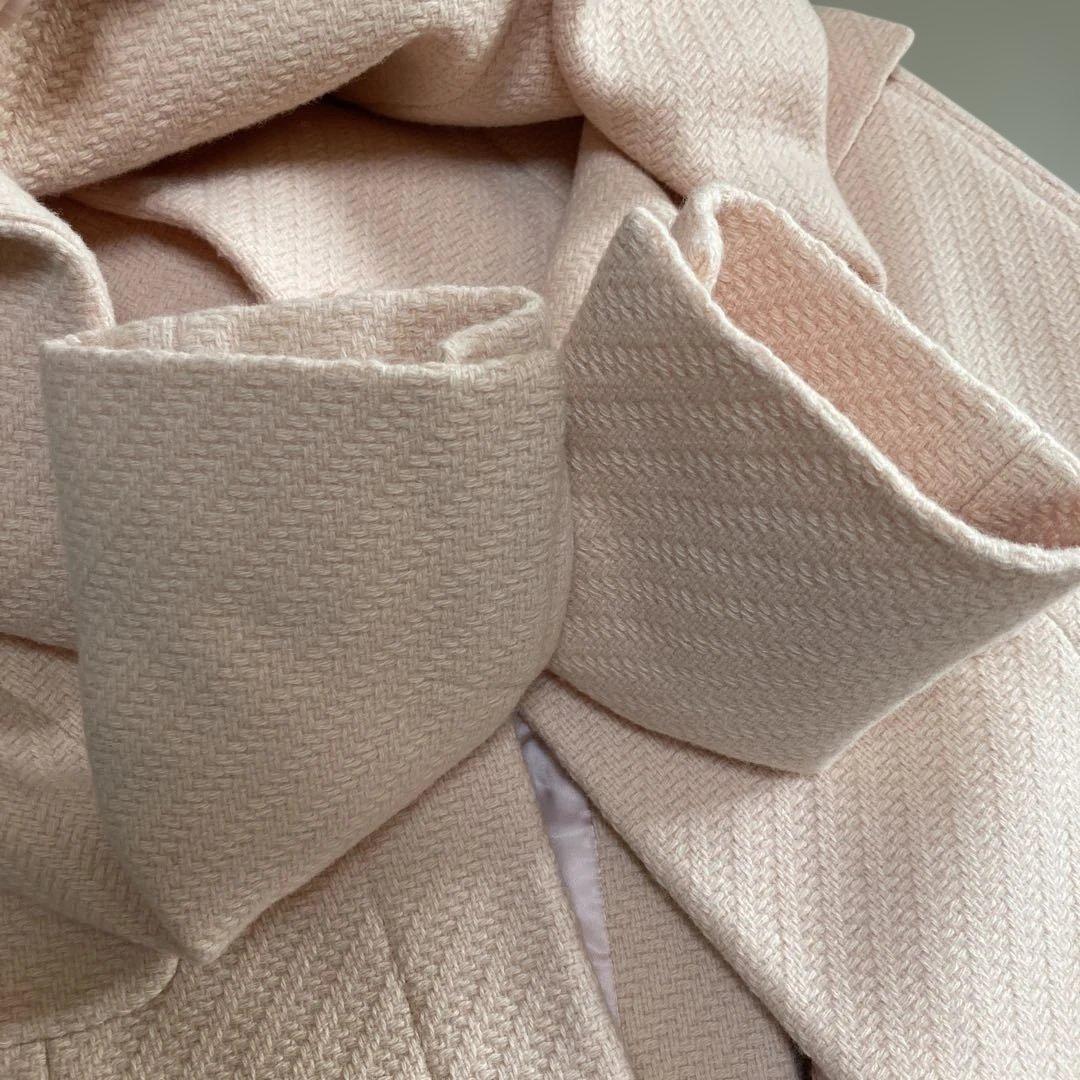 ハロッズ　フォックスファーウールコート