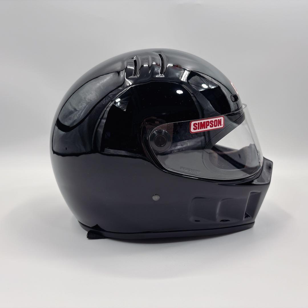 箱付きSIMPSON スーパーバンディット フルフェイス 61cm ブラック