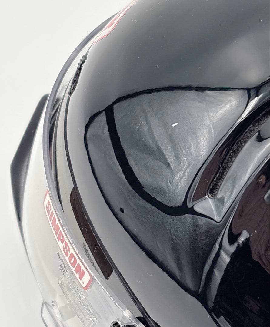 箱付きSIMPSON スーパーバンディット フルフェイス 61cm ブラック