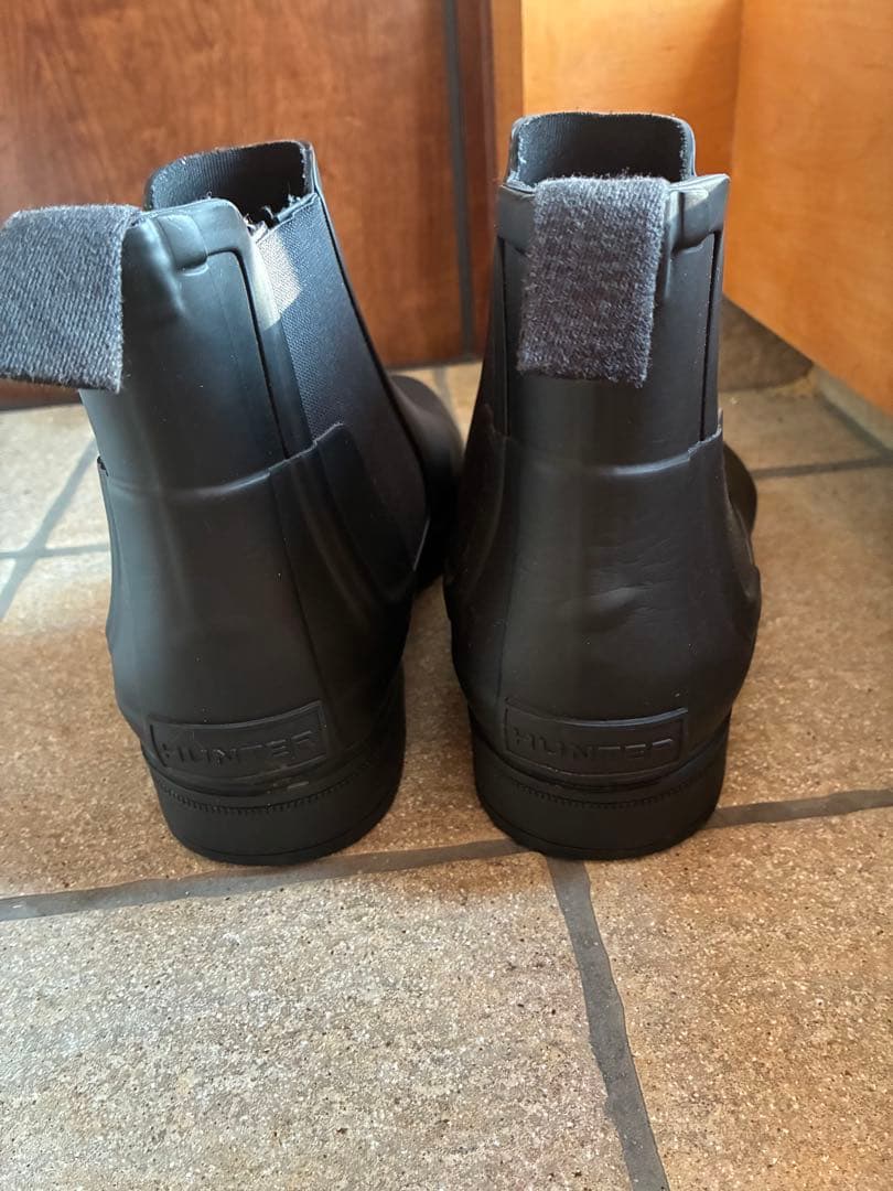 HUNTER M ORG REFINED CHELSEA （BLK） UK8