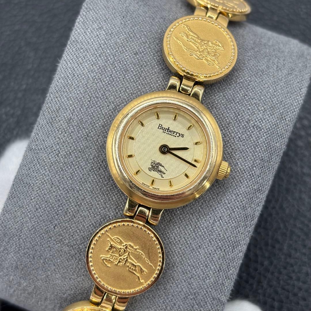 希少品　BURBERRYS ウォッチ 11100L ゴールド　腕時計　金