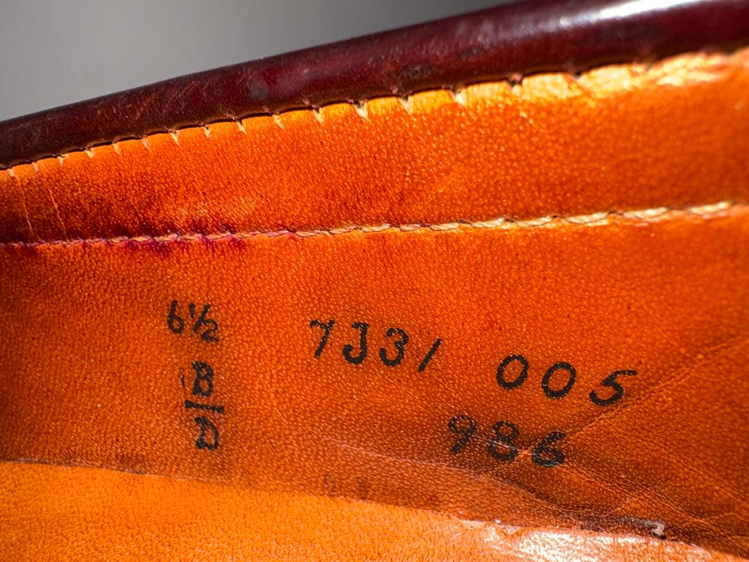 オールデン　986 ペニーローファー 6 1/2