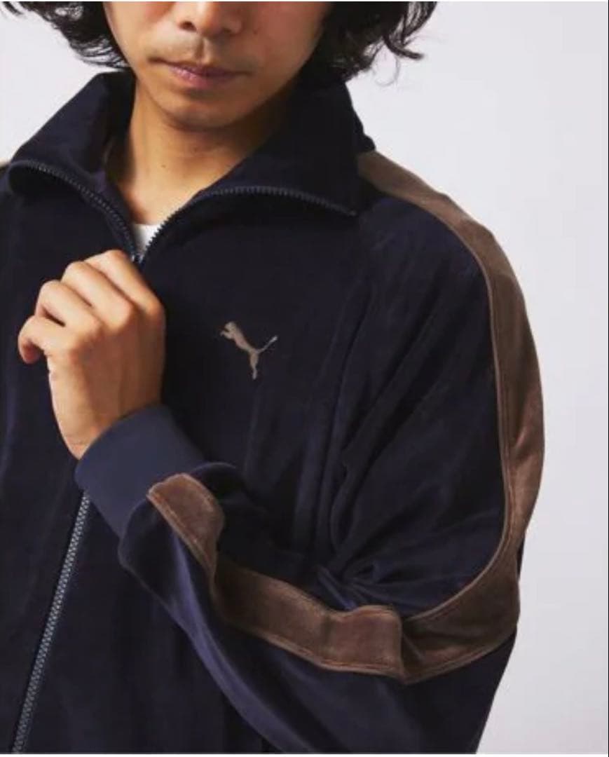 PUMA / プーマ 別注 \"T7\" ベロア トラックジャケット