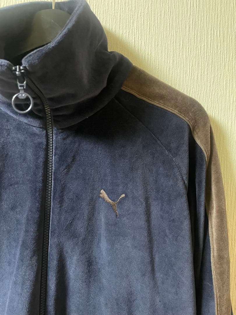 PUMA / プーマ 別注 \"T7\" ベロア トラックジャケット