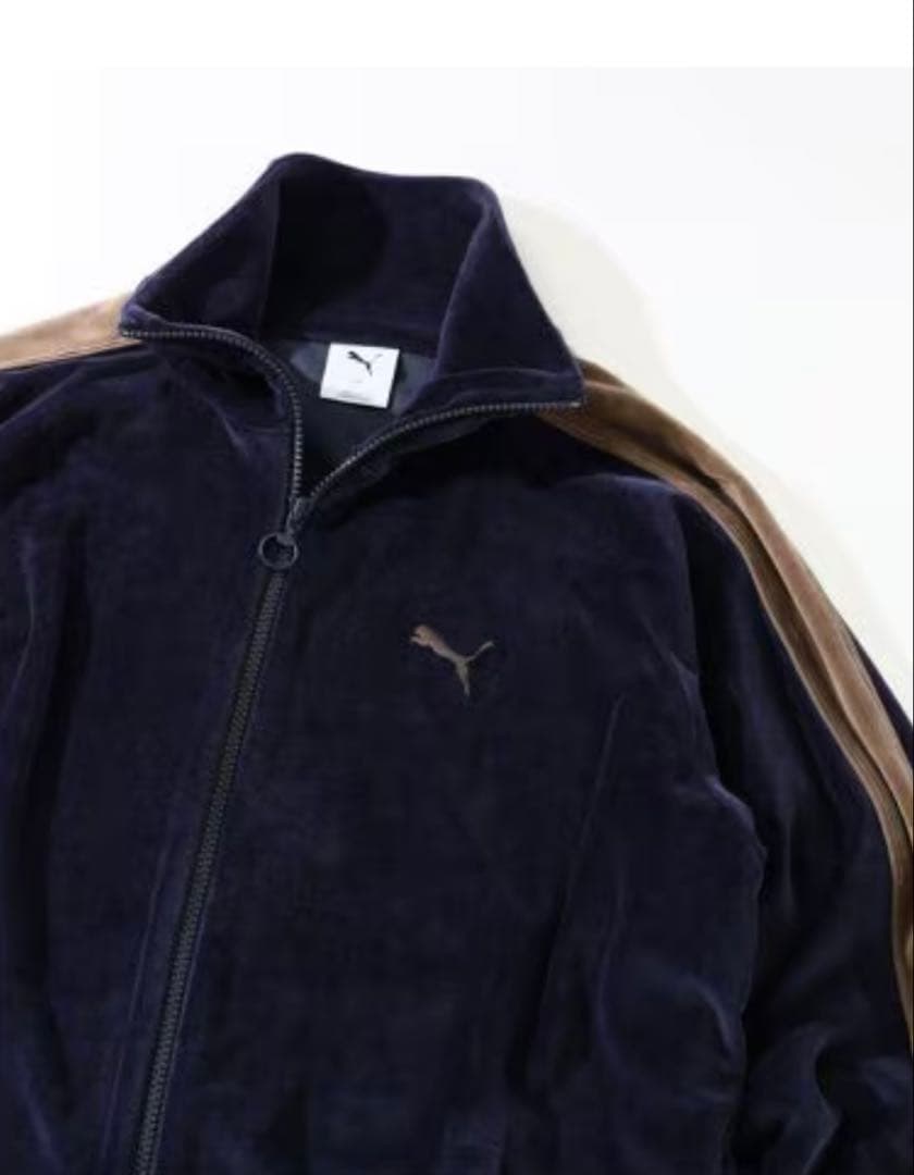 PUMA / プーマ 別注 \"T7\" ベロア トラックジャケット