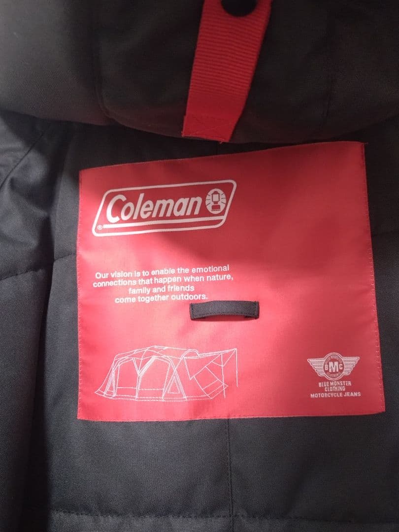 Colemanコラボ【着るテント】防風防寒バイク用アウター 3L