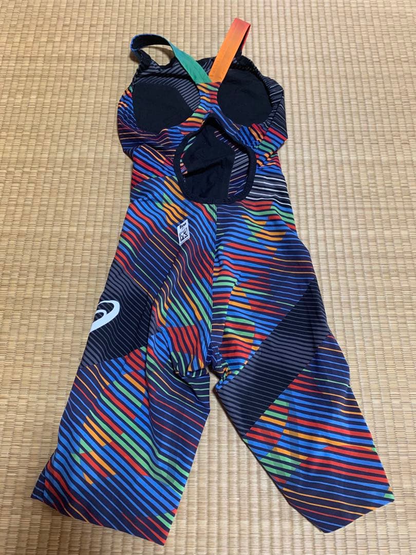 美品　高速水着　競泳水着　アシックス　トップインパクト　M