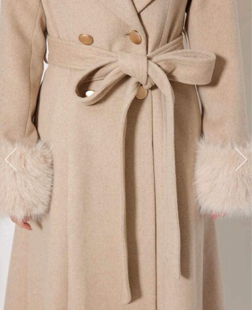 2WAYラグジュアリーレディーコート　rienda