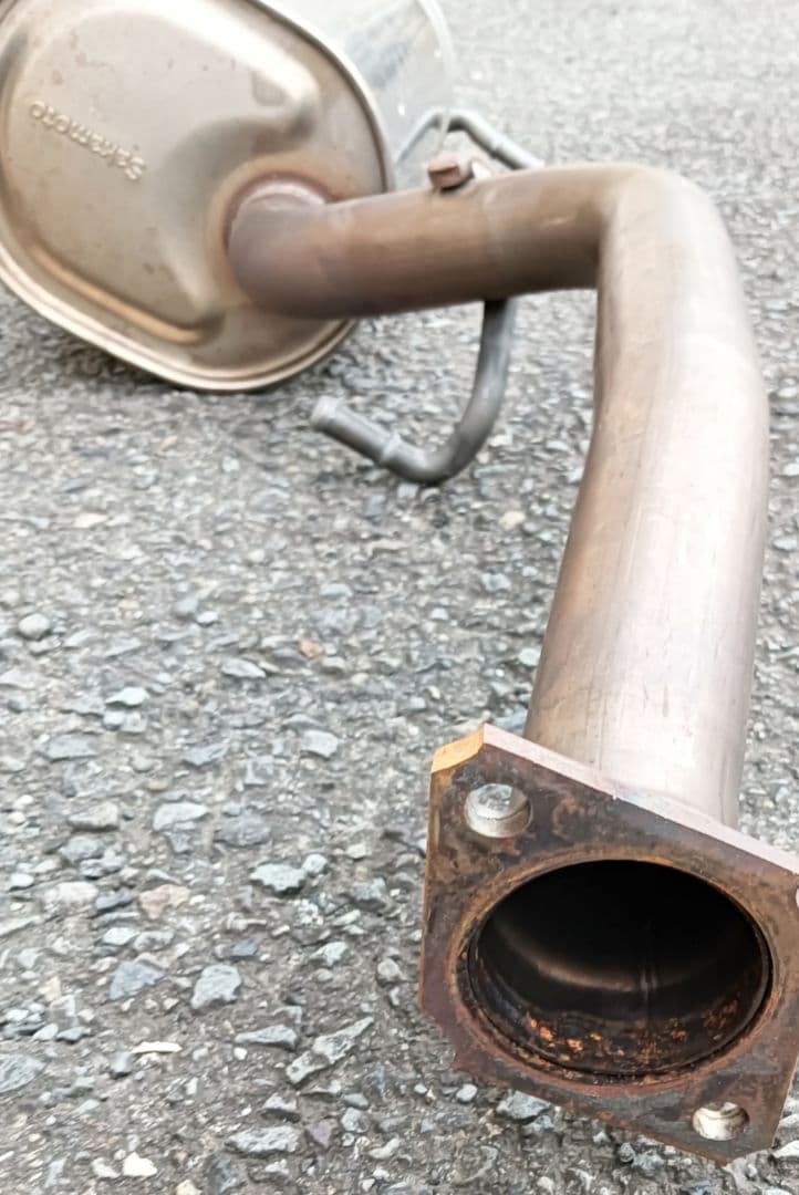 スバル GDB インプレッサ STI MMFE2 純正マフラー