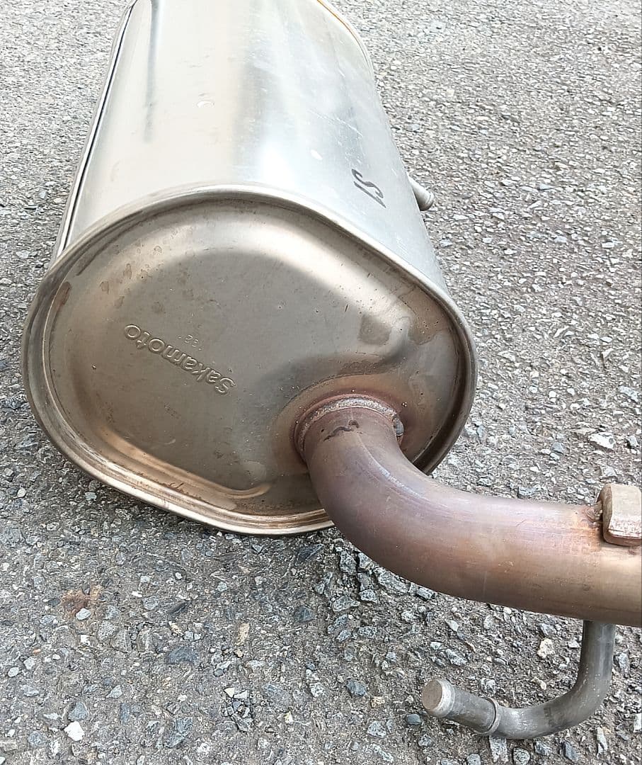 スバル GDB インプレッサ STI MMFE2 純正マフラー