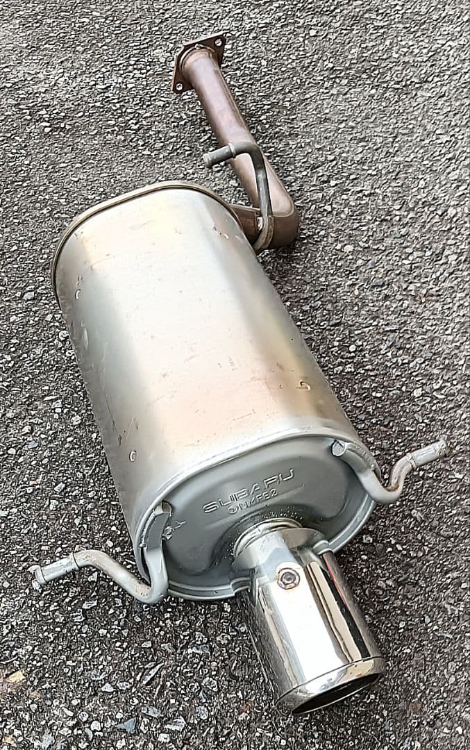 スバル GDB インプレッサ STI MMFE2 純正マフラー