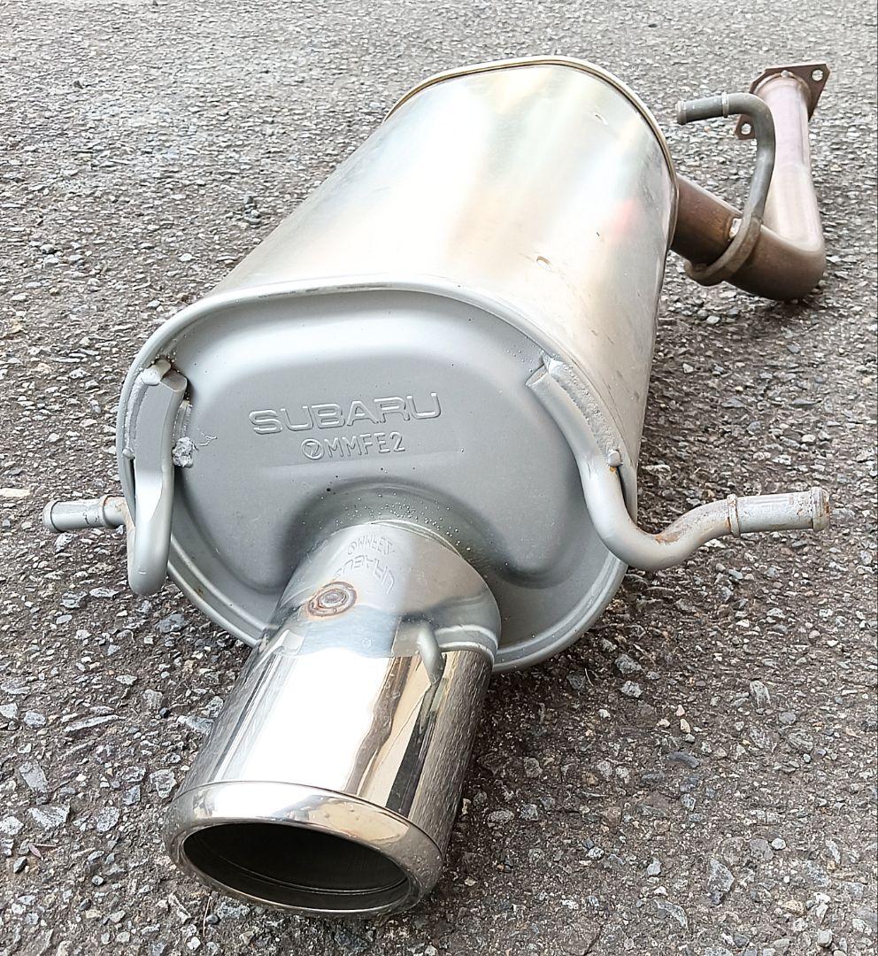 スバル GDB インプレッサ STI MMFE2 純正マフラー
