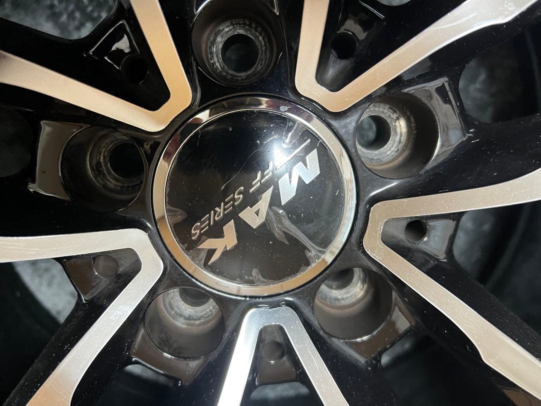 引取限定ベンツA35にて使用 BREMEN FF 18インチホイール 美中古4本