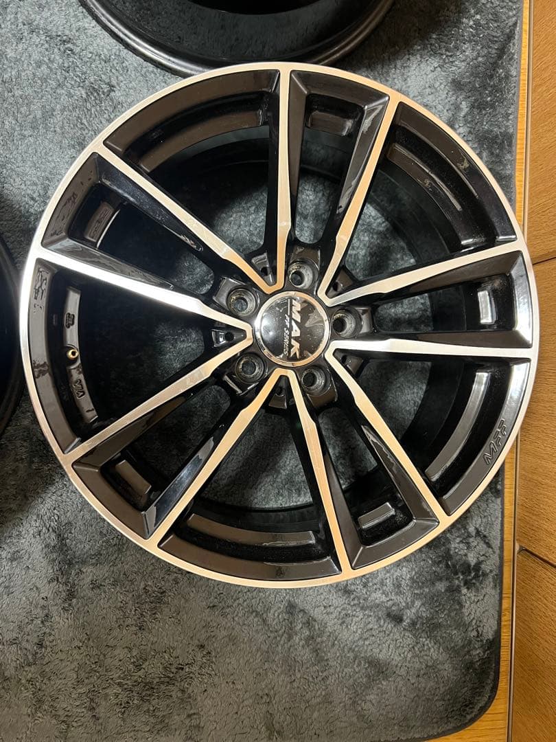 引取限定ベンツA35にて使用 BREMEN FF 18インチホイール 美中古4本