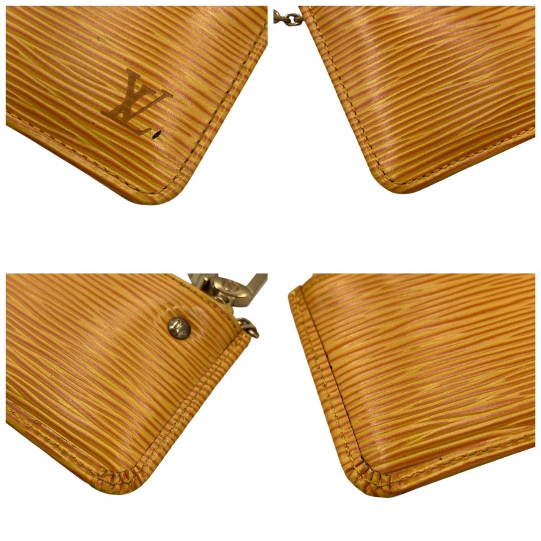 美品 ルイヴィトン　ケース　キーケース　エピ　ポシェットクレ　0205