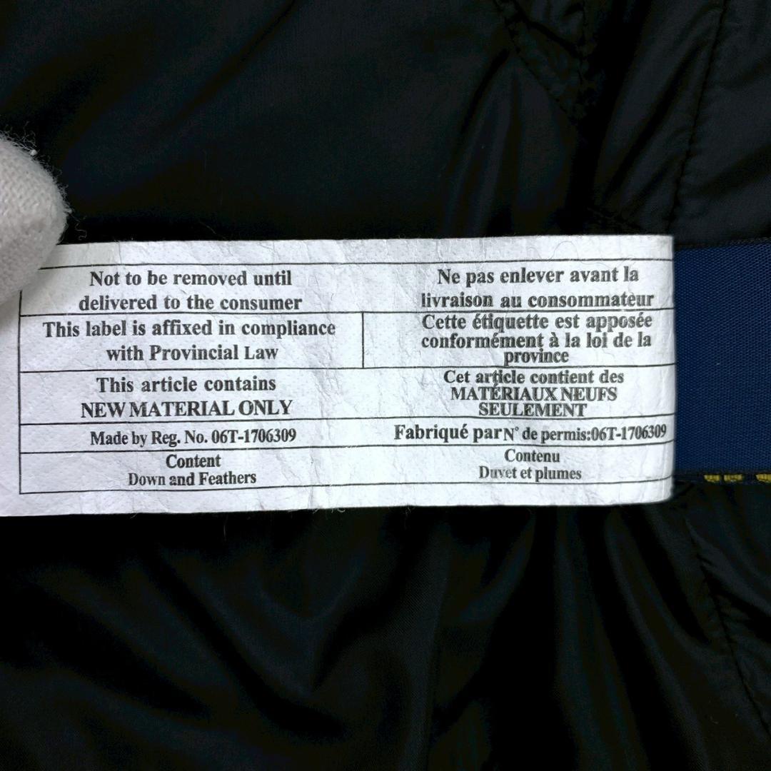 ポロラルフローレン ダウンベスト ビッグポニー 星条旗 ブラック XL　D919