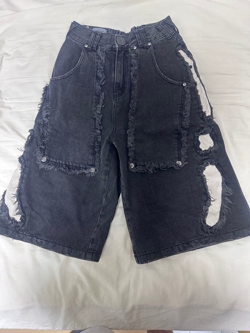 skoot UNDERWORLD JORTS / BLK ハーフパンツ