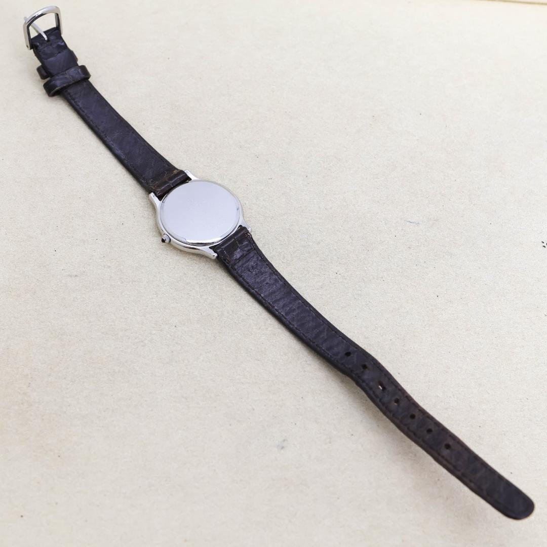 稼働 SEIKO CREDOR 腕時計 18金ベゼル 女性 クラシカル 2402