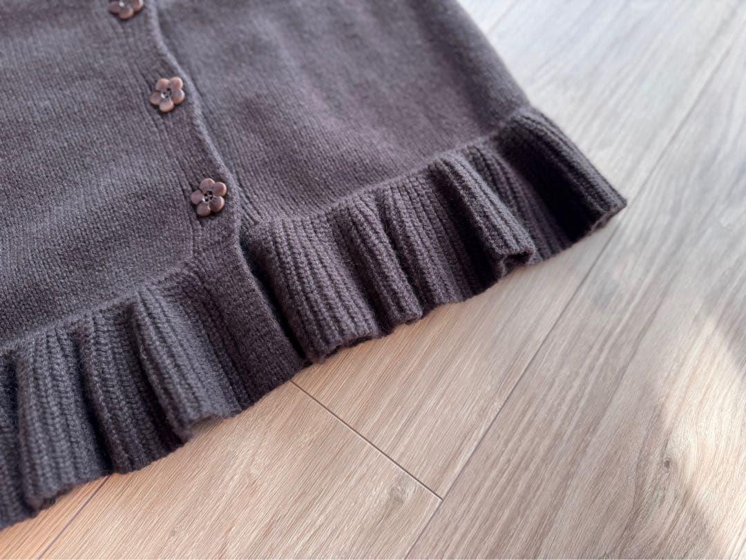 CECILIE BAHNSEN セシリーバンセンBill ベストブラウンS