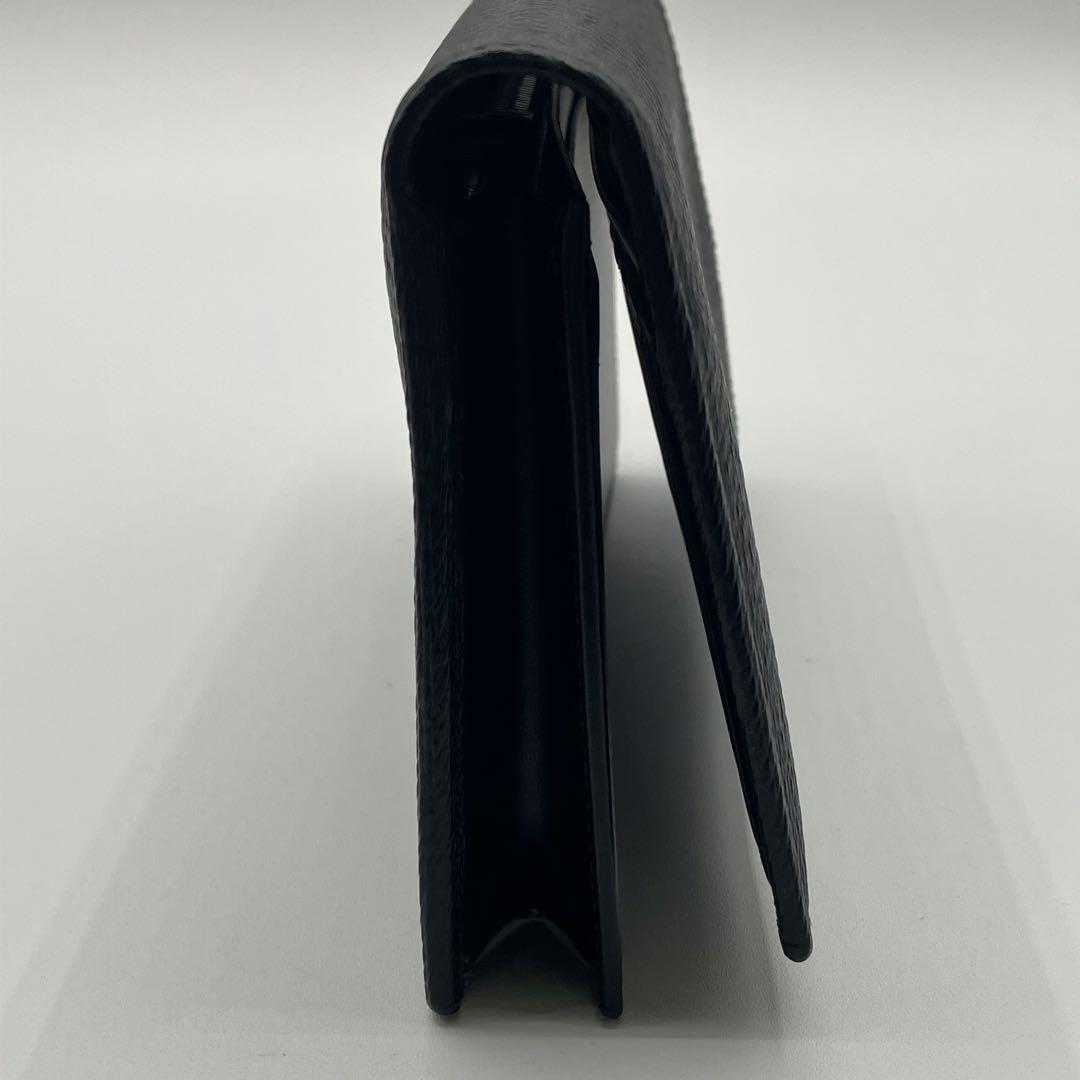 Kブルガリ セルペンティ スカリエ マン グレインレザー 長財布