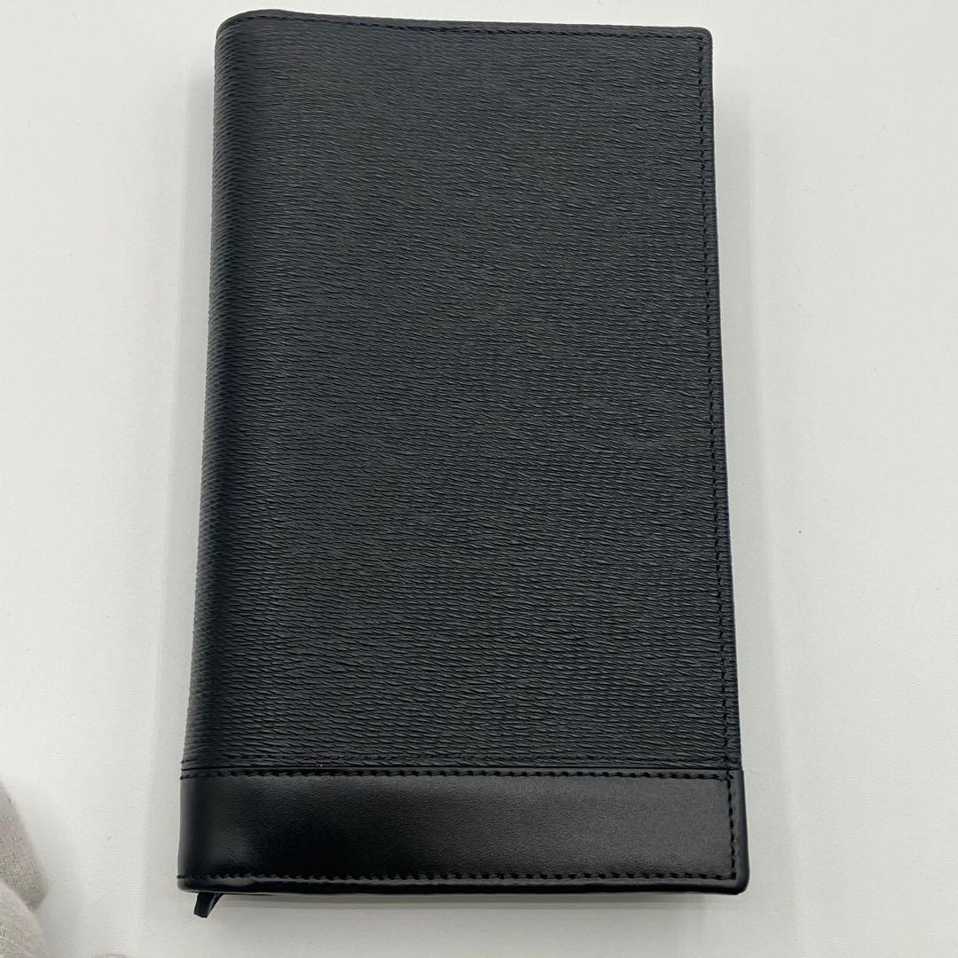 Kブルガリ セルペンティ スカリエ マン グレインレザー 長財布