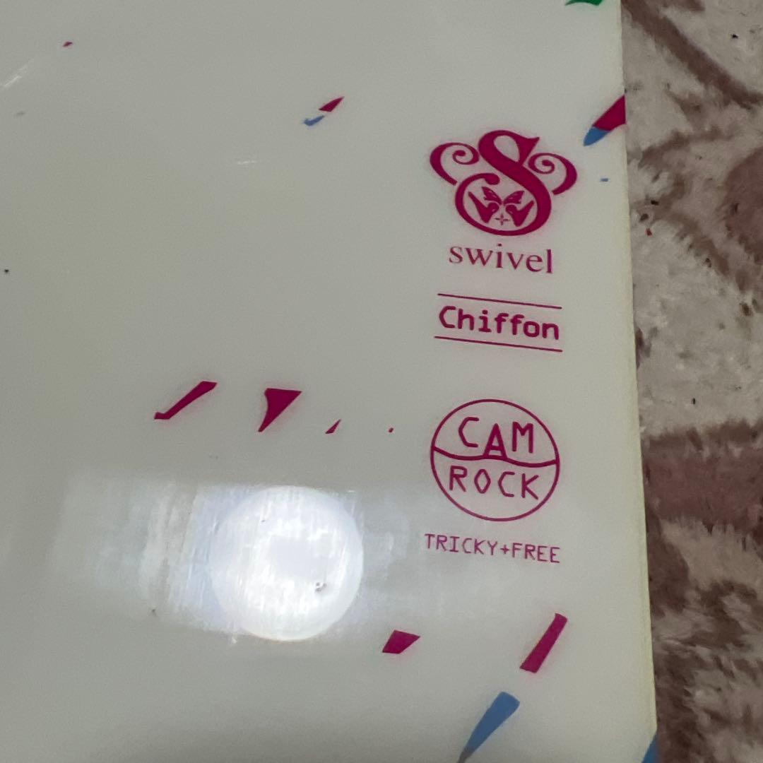 レディース 子供 146cm FLUXバイン付 スノーボード2点セット